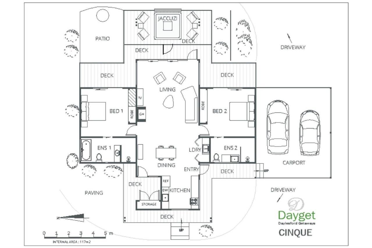 Cinque Vila Hepburn Springs Exterior foto